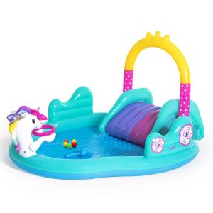 Bestway - Magical Unicorn Carriage Play Center (2.74M X 1.98M X 1.37M)