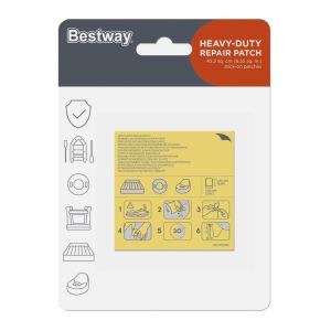 Bestway - Heavy Duty Repair Patch 6.5x6.5Cm
