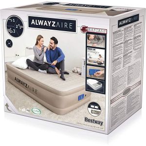 Bestway - Fortech Airbed Queen Built-In Ac Pump (2.03M X 1.52M X 51Cm)