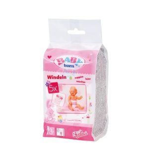Baby Born Nappies, Shrinked 5 Pack