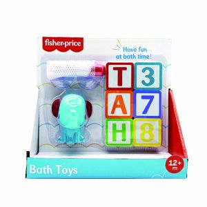 Fp Bath Toys Letters & Number Squirter