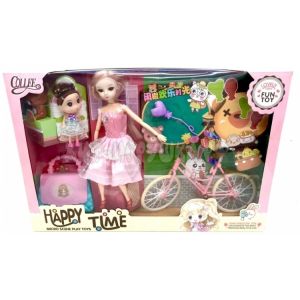 Pretty Girl + Bike Set