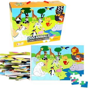 60 X 44 Cm Zoo Animals Puzzle