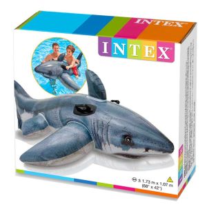 INTEX GREAT WHITE SHARK RIDE-ON 1.73M X 1.07M