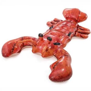 INTEX INFLATABLE LOBSTER RIDE-ON 2.13M X 1.37M