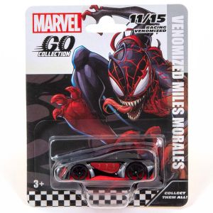 MARVEL GO DIECAST RACING VENOM. MORALES 3IN