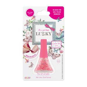 LUKKY - PEEL-OFF NAIL POLISH CONFETTI MIX, 0.19OZ