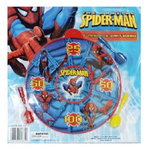 Spider-Man Magnetic Dart Board - 15 Cm