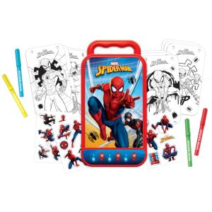 Spiderman Roll and Go Coloring