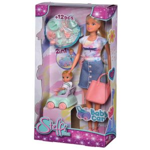 STEFFI LOVE BABY WITH BABY CAR