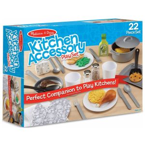 MELISSA & DOUG - KITCHEN ACCESSORY SET, 22 PIECES