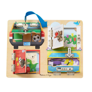 MELISSA & DOUG - LOCK AND LATCH BOARD