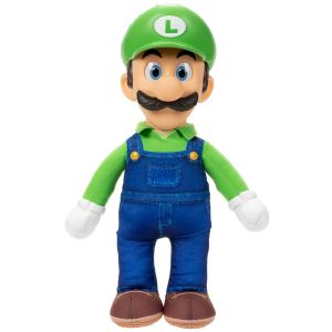 NINTENDO - SUPER MARIO MOVIE LUIGI PLUSH, 15 INCH