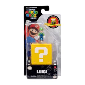 NINTENDO - SUPER MARIO BROS MOVIE LUGI MINI FIGURE, 1.25 INCH