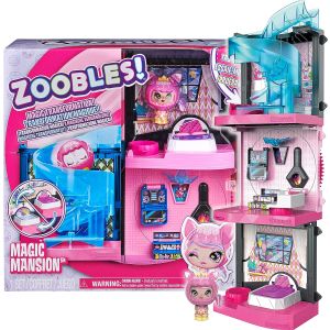 ZOOBLES MAGIC MANSION SPINNING PLAYSET