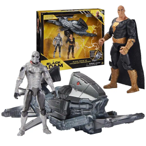 DC Black Adam Movie Intergang Set with 4" Fig