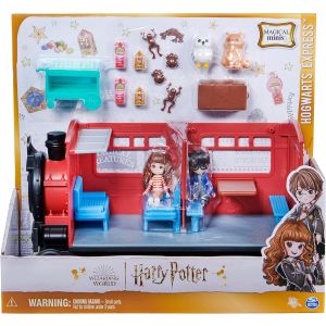 WW MAGICAL MINI HOGWARTS EXPRESS TRAIN PLAYSET-HERMIONE & HARRY