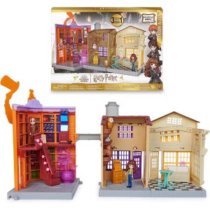 WW MAGICAL MINI DIAGON ALLEY PLAYSET-HERMIONE & FRED