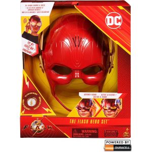 DC COMIC - FLASH HERO MASK & RING WITH LIGHTS & SOUNDS