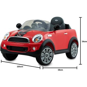 Rollplay Mini Cooper S Roadster, 6V, Rc