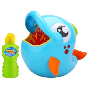 BUBBLE FUN - DOLPHIN BUBBLE MACHINE, 8OZ