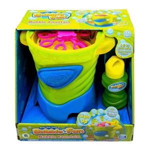 BUBBLE FUN - BUBBLE FOUNTAIN LIGHTS UP, 4OZ
