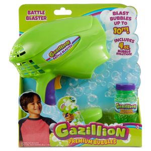 GAZILLION - BATTLE BLASTER BUBBLES, 4 OZ