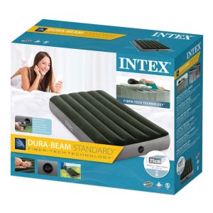 TWIN DURA-BEAM PRESTIGE AIRBED W BATTERYPUMP(99CMX1.91MX25CM