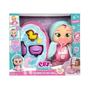 CRY BABIES MY FIRST BATH SARAH BATTERY OPERATED DOLL