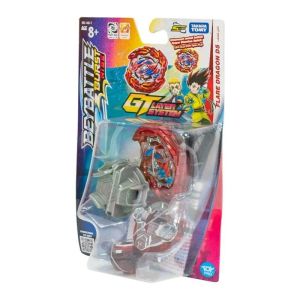 BEY BATTLE FLARE DRAGON WITH LR LAUCHER GYRO SPINING D5