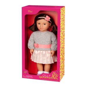 OUR GENERATION MEI WITH PLEATED SKIRT DOLL