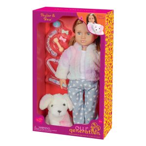 OUR GENERATION DOLL AND PET OG - SKYLAR AND BOW