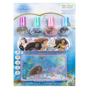 TOWNLEY GIRL DISNEY PRINCESS 4-PACK NAIL POLISH WATER BOX
