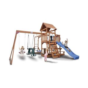 DP BROOKSVILLE ADVENTURE WOODEN GYMSET