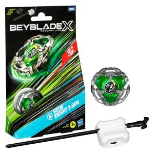 BEY BLADE X LAUNCHER HELM KNIGHT 3-80N STARTER PACK