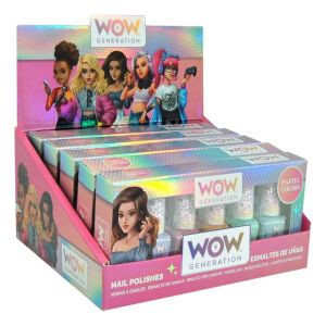 NAIL POLISH PACK OF 5 BOTTLES WOW GENERATION