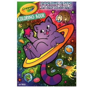CRAYOLA - COSMIC CATS COLORING BOOK