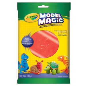 CRAYOLA - MODEL MAGIC 4OZ SINGLE PACK, RED