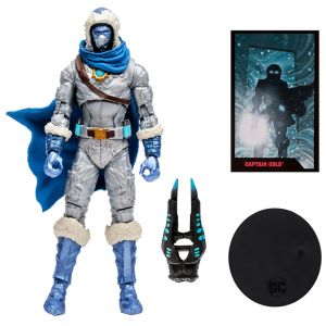 DC DIRECT - CAPTAIN COLD ACTION FIGURE WITH COMIC, 7 INCH