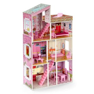 PLUM TILLINGTON WOODEN DOLLS HOUSE