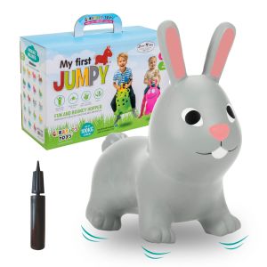 JUMPY BUNNY GREY