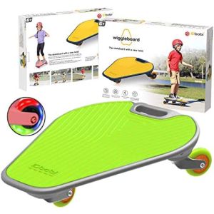 WIGGLEBOARD WITH LIGHT - GREEN